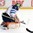 POPRAD, SLOVAKIA - APRIL 22: Finland's Ukko-Pekka Luukkonen #1 makes the save during semifinal round action against Russia at the 2017 IIHF Ice Hockey U18 World Championship. (Photo by Steve Kingsman/HHOF-IIHF Images)

